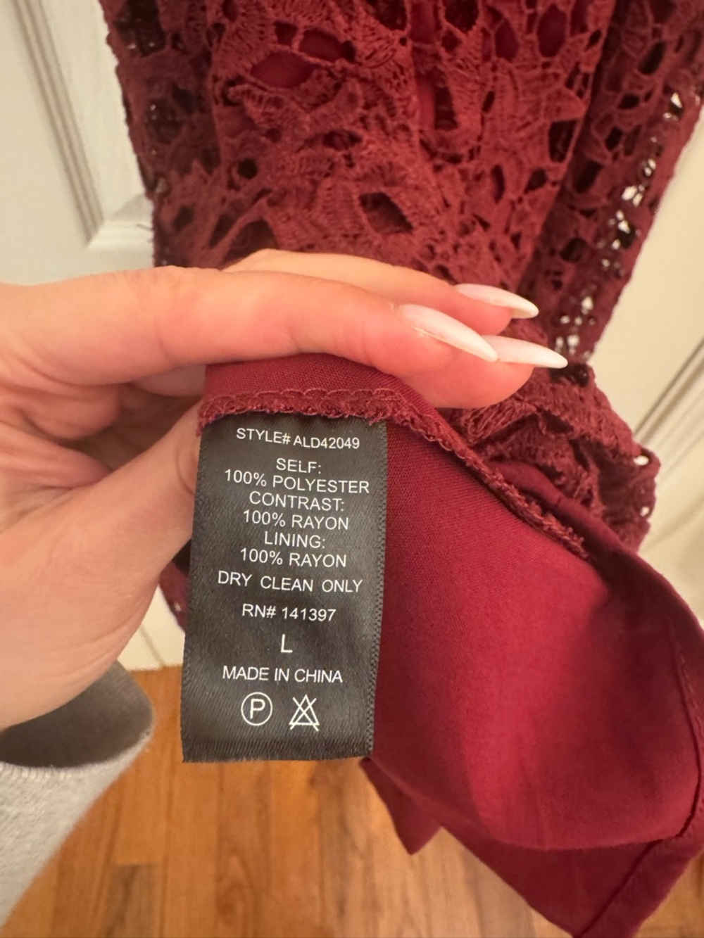 Astr the Label Lace A-Line Dress - Picture 7 of 9
